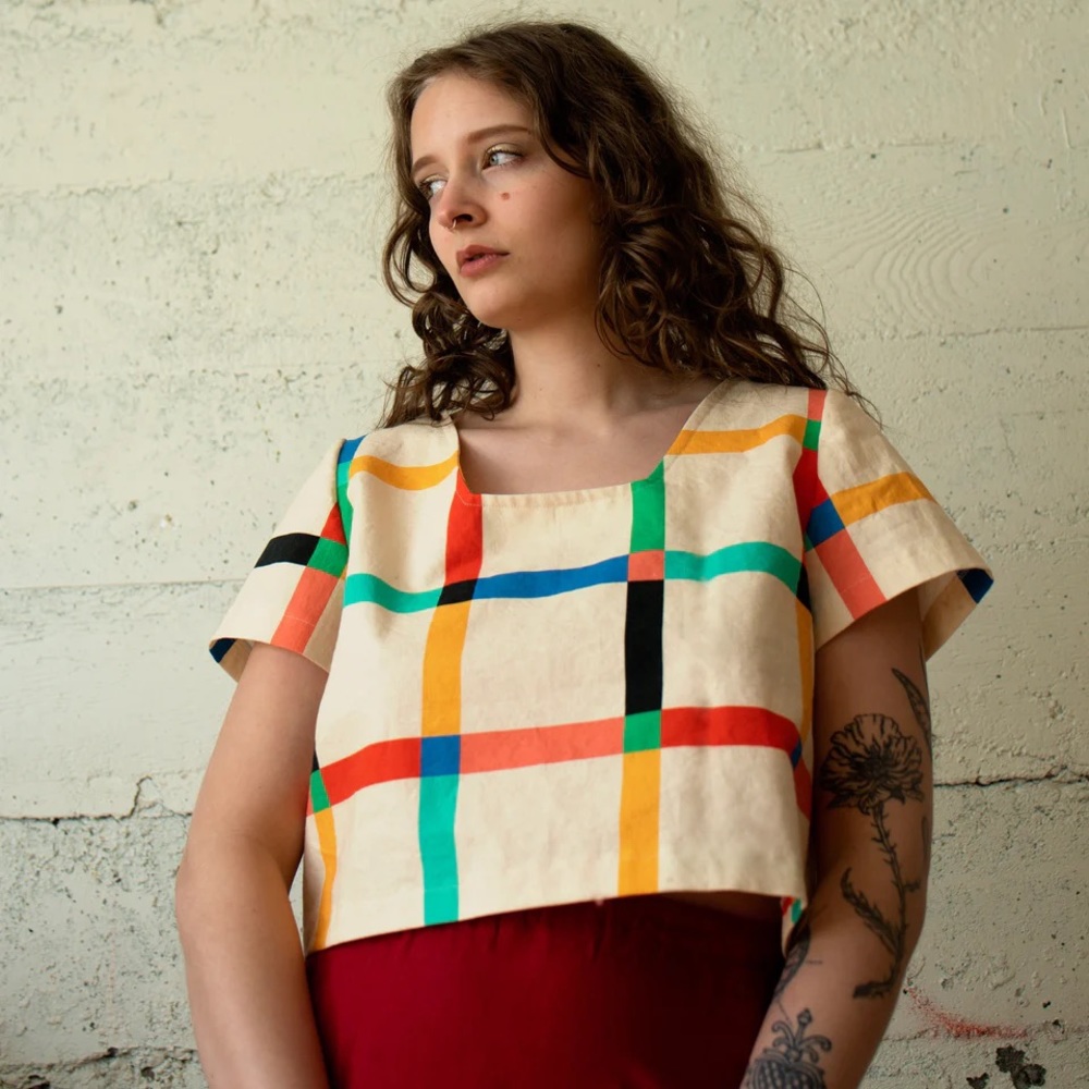 Ersa Fibers colorful crop top